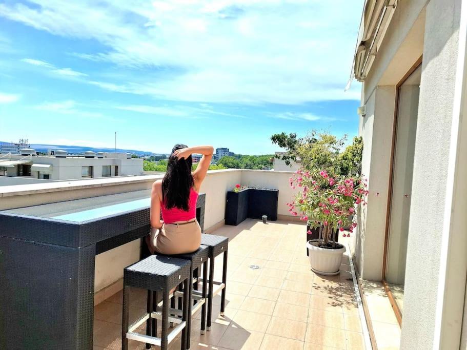 Spacious Prestige Penthouse 瓦爾納 外观 照片